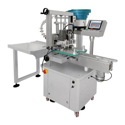 China Automatic Electric Food Glass Bottle Seal Gasket Plastic Screwing Capping Machine for sale