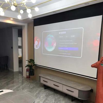 China Electric Motorized Projector Screen Electric Projection Screen 100 110 120 150 Inch for sale