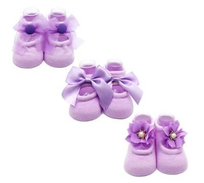 China Anti-skid Baby Newborn Baby Photography Props Anti Slip Flower Bownote Bead Bumps Cute Princess Newborn Infant Little Girls Shoes for sale