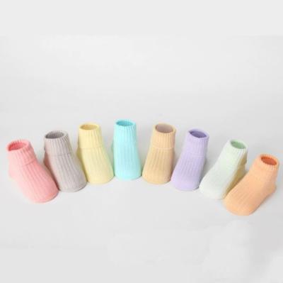 China Baby Antibacterial Spring Bright Color Bangs Toddlers Warm Bedroom Wearing Anti Fault Cotton Lovely Knitted Warm Babies Soft Combed Socks Small for sale