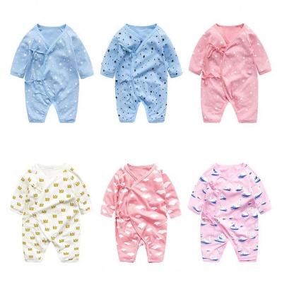 China Home Wear Long Sleeve Baby Spring Wear Baby Unisex Newborn Toddler Stylish Pajamas/Summer Romper Clothes Babies' Cotton Cute Jumpsuit for sale