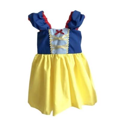 China The New Anti-wrinkle Summer Bubble Sheath Sweet Princess Girls Performing Dress Child 3-8 Years Old Pleated Dress for sale