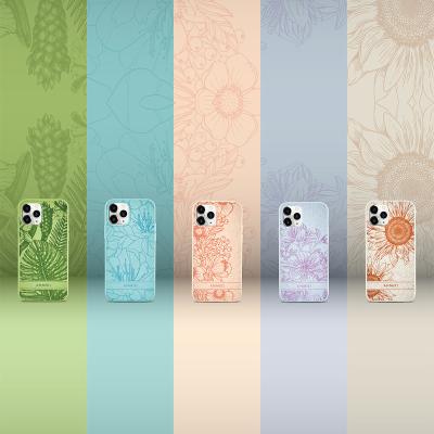 China Logo Designers Wheat Straw Biodegradable Customization Shockproof Eco-friendly Reused Phone Case For iPhone 13 12 11 pro Max Casing for sale