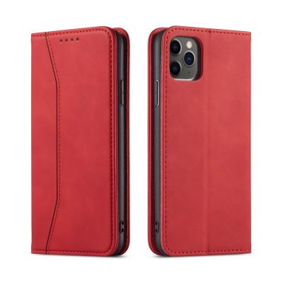 China China Supplier Quality Designer Leather Magnetic Case For iPhone 13 Pro Cheap Shockproof Smart Mobile Cover For iPhone 13 12 TPU Case for sale