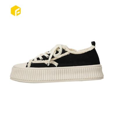 China Fashion Trend Style Arthritis Pain Relief Ladies Classiest Casual Canvas Shoes Wide Fit Shoes For Women for sale