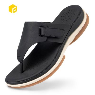 China Cushioning New Arrival 2022 Lady's Flat Sandals Outdoor Slipper Lady Slippers Ladies Flip Flops Women Diabetic Friendly ' for sale