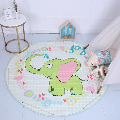 China Washable Anti-Slip Floor Around Carpet Baby Toy Storage Play Mat for sale