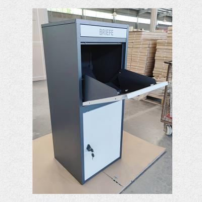 China (Height) FAS-158 Adjustable Wall Mount Locking Mail and Parcel Drop Box Package Delivery Box Parcel Box for sale