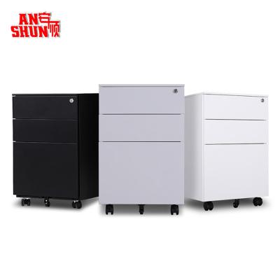 China 2020 Newly Modern Metal Office Furniture 3 Drawer Storage FC Mobile Filing Cabinets for sale