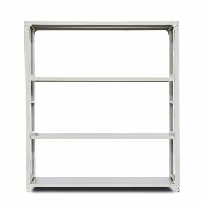 China FAS-060 Corrosion Protection Storage Shelving Powder Coated Metal Warehouse Storage Rack Light Duty Shelf for sale