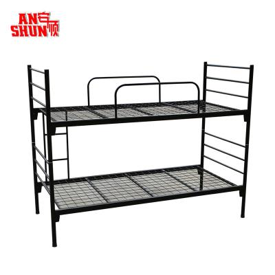 China Dubai Modern Military Army Furniture Adult Bedroom Iron Metal Bunk Bed Price for sale