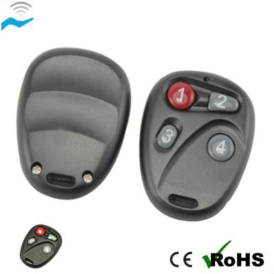 China Door Key Plastic Wireless Remote 1234 433mhz For Door Access for sale