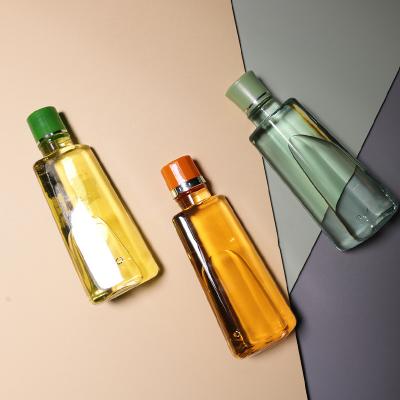 China 200ml Hair Oil Bottle And 200ml Shampoo Bottles Empty Luxury PET Cosmetic Bottle for sale