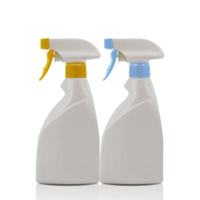 China Wholesale Eco-friendly Plastic Spray Bottles Custom PE Trigger Spray Empty Cleaning Bottle With Sprayer for sale