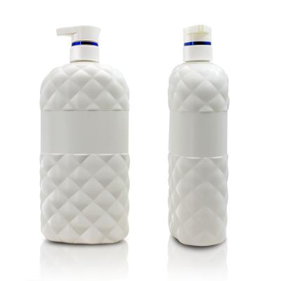 China Custom Unique Design Personal Care 1 Liter HDPE Bottle Spray Body Lotion Bottle 1000ml for sale