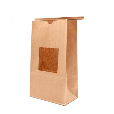 China Food Grade Recyclable Popcorn Packaging Biodegradable Paper Custom Printing Popcorn Bags for sale