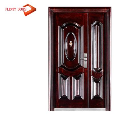 China Main Gate Indian Model Design Steel Swing House Door for sale