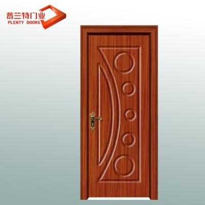 China Modern Solid Door Pre-Hung External Villa Wooden Doors for sale