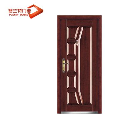 China Reinforced door of full handwork modern wrought iron door for sale