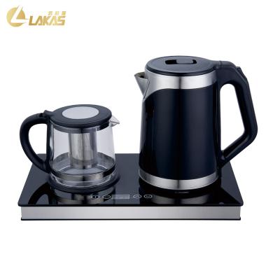 China Keep Hot Supply 2L+1L Capacity Factory Electronic Tea Maker Automatic Tea Tray With Temperature Control for sale