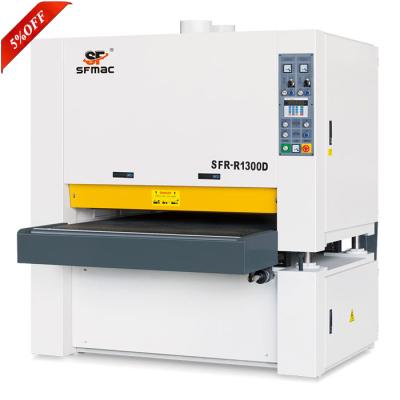 China Furniture Factory SFR-R1300D Sander Machine With Floating Paint Woodworking In Line for sale