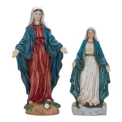 China Home Decoration Resin Virgin Mary Antique Statue The Virgin Mary Decoration For Sale for sale