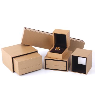 China Customized Size cardboard jewelry box , Jewelry Paper Box Set Packaging for sale