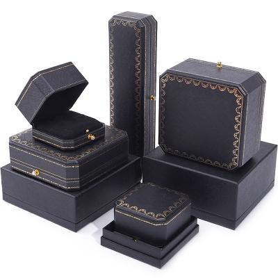 China Luxury Bracelet Necklace Paper Jewelry Box , Custom Cardboard Jewelry Boxes Rectangle for sale