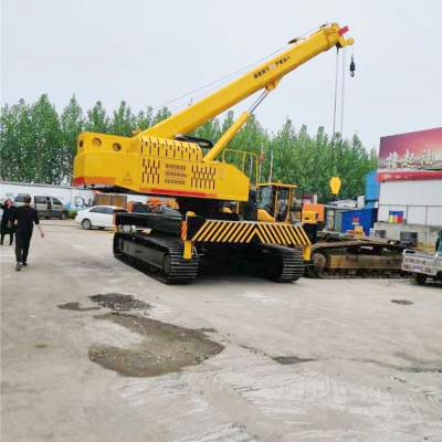 China TRUCK CRANE New style 20 ton 25 ton telescopic boom cross-country crawler crane in jining for sale