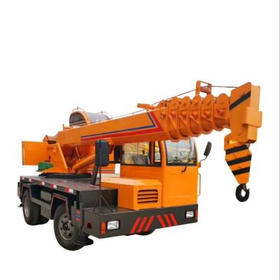 China TRUCK CRANE 6tons 8tons 12tons telescopic boom truck mounted crane for sale for sale