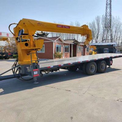 China TRUCK CRANE China Mini Lift Crane Tractor Mounted Crane For Farm / Forestry / Construction for sale