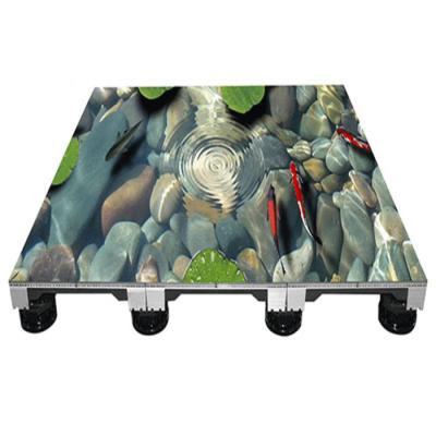 China Outdoor LED Display 500mm x 500mm Floor Panel LED P3.91 P4.81 Floor LED Display for sale