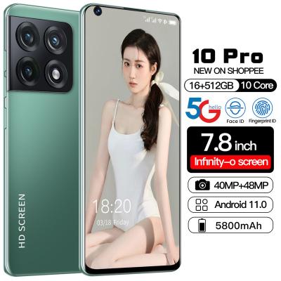 China M11 PRO 7.8 Inch 512GB Fingerprint Mobile Phone 10 Fingerprint Open Document Card Dual Smart Standby Mobile Phone Support PH for sale