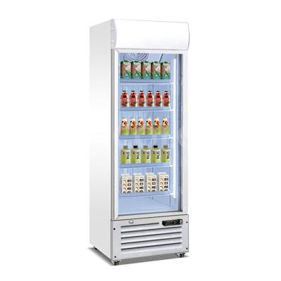 China Single-temperature Chain Store Supermarket Drinks Cold Fridge Refrigerator and Freezers Upright Refrigeration Equipment for sale