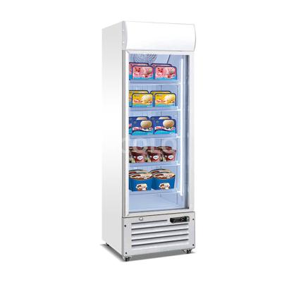 China High Quality Energy Efficiency Commercial Freezer Glass Door Freezers for sale