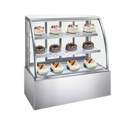 China Commercial Single-temperature Portable Cake Refrigerator Cold Bakery Deli Showcases Display Refrigerator Showcase for sale