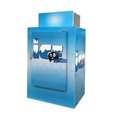 China Single-temperature 630L single door bagged ice merchandiser ice storage bin for sale