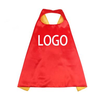 China Wholesale Cheap Superhero Cape Halloween Cosplay Mask Custom Kids Pentagon Capes Halloween Props for sale