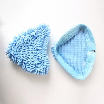 China Non-original Steam Mop Replacement Pad For Clean Washable Mop Cloth Microfiber Steam Mop Cloth for sale