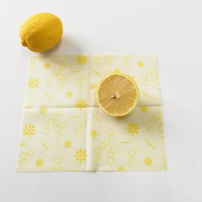 China Reusable Washable Eco Friendly Beeswax Food Wrap Organic Eco-Friendly Bees Wax Wraps Sustainable and Biodegradable Beeswax Wrap for sale