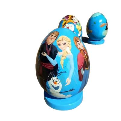 China Square Europe Cartoon Egg Easter Egg Sculpture Display Ornaments, Amusement Park Shopping Mall FRP Props for sale