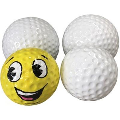 China China Custom Fiberglass Golf Sculpture Lawn Golf Signature Golf Prop for sale