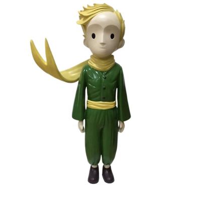 China China Fiberglass Prince Cartoon Sculpture Film And Television Animation Props Modeling Ornaments for sale