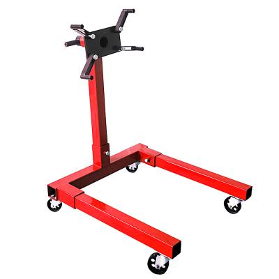 China 1250lbs Heavy Duty Wheeled Engine Stand For Vehicle Maintenance 79*28*21cm for sale