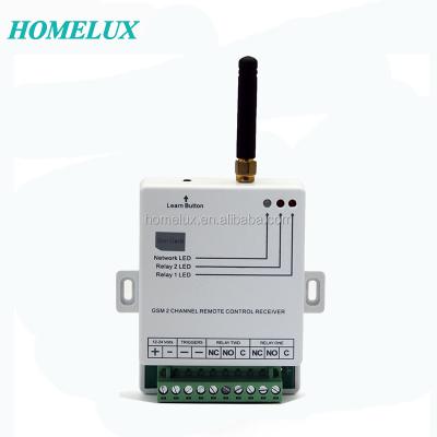 China 2G/3G APP control 2 channel 1000 users ID GM/M switch/GSM door opener HX-GO2 for sale