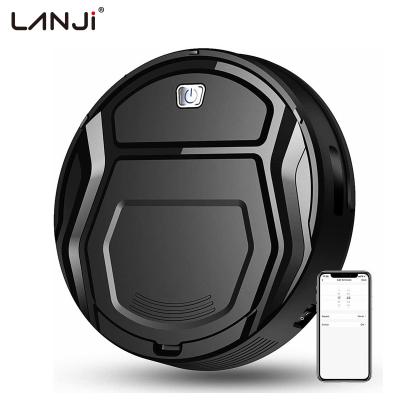 China Hotel LANJI Lefant Aspiradora APP Control Mini Sweeping Smart Auto Robotic Wifi Robot Vacuum Cleaner Mops for sale