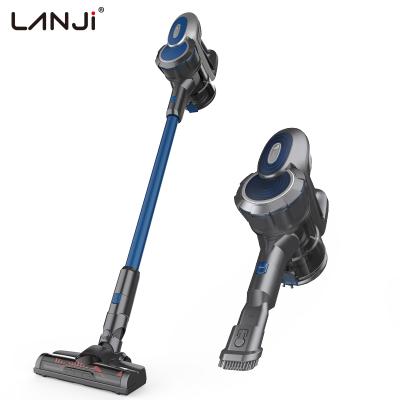 China LANJI Hotel OEM LJ03-W1 DC150W Stick Vacuum Cleaner Handheld Vacuum Cleaner for Home for sale