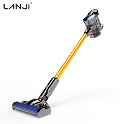 China LANJI Hotel OEM LJ03-W1 BLDC250W Stick Vacuum Cleaner Radio Portable Vacuum Cleaner for sale