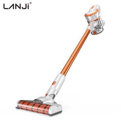 China LANJI Cyclone Technology 120W To 250W Chamber Cyclone Bldc Cordless Vacuum Cleaner Wholesale Handheld Rechargeable for sale