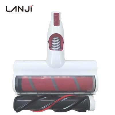 China LANJI Electric Motorized Turbo Household Spare Parts Accessories 2 in 1 Upholster Floor Vacuum Cleaner Hard Head Floor Brush Replacement for sale